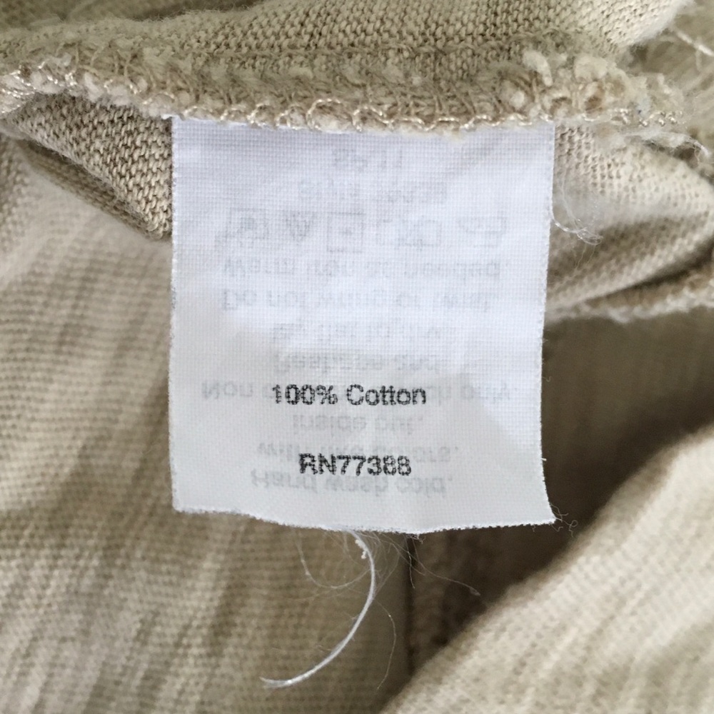 J.Crew Factory Tan Sequence Front Top Size S - image 4